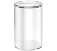 Salvadanaio trasparente solido salvadanaio monitor progresso per bambini e adulti disponibile in tre misure