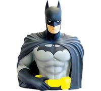 Salvadanaio ufficiale con licenza ufficiale DC Comics da 20 centimetri a forma di busto di Batman
