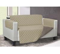 Salvadivano Antimacchia Trapuntato Lello Double Face Colore Tortora-Panna