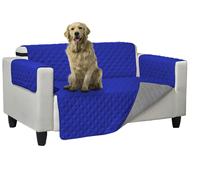 Salvadivano Antimacchia Trapuntato Queen Double Face Colore Blu-Grigio