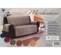 Salvadivano Copridivano in velluto termotrapuntato ANGEL'S COLLECTION Morbidoso