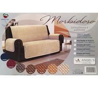 Salvadivano Copridivano in velluto termotrapuntato ANGEL'S COLLECTION Morbidoso