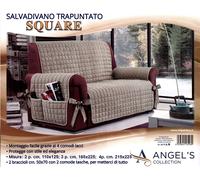 Salvadivano Copridivano trapuntato 1-2-3-4 posti con laccetti e tasche laterali