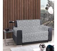 SALVADIVANO TRAPUNTATO ANTIMACCHIA WATER PROOF 3 POSTI COTONE RIGATO GRIGIO FUMO