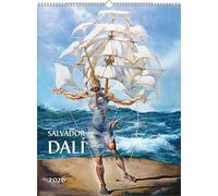 Salvador Dali 2026 - Bild-Kalender 42x56 cm - Kunst-Kalender - Wand-Kalender - Malerei - Alpha Edition