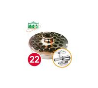 Salvador - Piastra per tritacarne modello 22 in Acciaio Inox 18/10