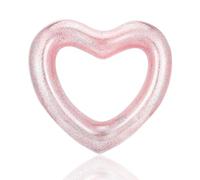Salvagente gonfiabile a forma di cuore per bambini, adulti, Anello di Nuoto Galleggiante e Gonfiabile Anello da Nuoto a Forma di Cuore in PVC, per Vacanza Estate Spiaggia Piscina