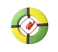 Salvagente gonfiabile in schiuma Nessuno Anelli salvagente per bambini Anelli di nuoto in schiuma Dispositivo di galleggiamento lanciabile Facile da usare Decorazione da parete per casa marina