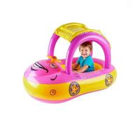 Salvagente Neonato con Tettuccio Parasole, Galleggianti Per Bambini, Giocattoli Gonfiabili a Forma di Auto, Anello di Nuoto per Bebè, Baby Pool Float, per Estate Spiaggia e Lago