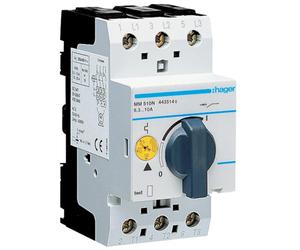 Salvamotore Hager 6,3-10A 2,5 moduli 3 poli MM510N