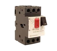 Salvamotore Termico 3P Tripolare per Protezione Motore, Regolabile 1.6-2.5A 0.75KW, Interruttore Termico Motore 2.5 Moduli DIN, 690V AC Per Monofase e Trifase