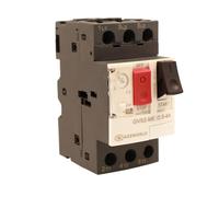 Salvamotore Termico 3P Tripolare per Protezione Motore, Regolabile 2.5-4A 1.5KW, Interruttore Termico Motore 2.5 Moduli DIN, 690V AC Per Monofase e Trifase