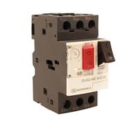 Salvamotore Termico 3P Tripolare per Protezione Motore, Regolabile 4-6.3A 2.2KW, Interruttore Termico Motore 2.5 Moduli DIN, 690V AC Per Monofase e Trifase