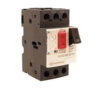 Salvamotore Termico 3P Tripolare per Protezione Motore, Regolabile 6-10A 4KW, Interruttore Termico Motore 2.5 Moduli DIN, 690V AC Per Monofase e Trifase