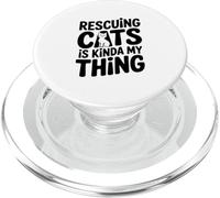 Salvare i gatti è un po 'la mia cosa amante dei gatti PopSockets PopGrip per MagSafe