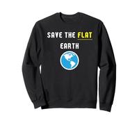 Salvare la Terra Piatta Felpa