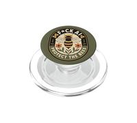 Salvare le api protesta umorismo vintage apicoltore PopSockets PopGrip per MagSafe
