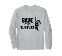 Salvare le tartarughe Giornata della Terra Amante delle tartarughe Maglia a Manica