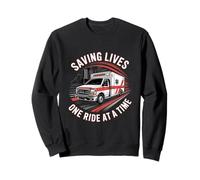 Salvare vite un giro alla volta autista ambulanza Felpa