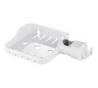 Salvasapone salvaspazio Clip ABS Bagno & Cucina Piatto ABS Piatto Clip On Regolazione Vassoio Semplice Installazione Bagno Portasapone