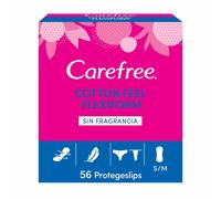 Carefree Flexiform Protector Cotton Sin Fragancia 56 Un
