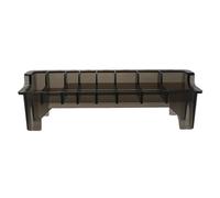 Salvaspazio 8 slot Clippers Guard Keeper Custodia trasparente per capelli Trimmer Pettine Holder per ordinata disposizione degli strumenti Uso domestico Cutter pettine Planner Box