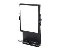 Salvaspazio, anti appannamento, doppio lato, perfetto per piccoli bagni e spogliatoi riempiti con riflessi chiari, salvaspazio, anti-appannamento, doppio lato, perfetto per riporre oggetti