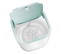 Salvaspazio Miniatura Vestiti Del Bambino Rondella Con Capacità 3.8L Lavatrice Salvaspazio Viaggio Lavanderia Dispositivo Rotante Turbine Rondella