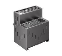 Salvaspazio per Porta Utensili da Cucina con Cucchiaio Secchio per Ripostiglio d