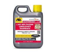 SALVATERRAZZA, Idrorepellente per Terrazzi ed Esterni ad Azione Consolidante e Anti Infiltrazione, 1L