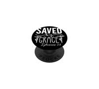 SALVATI per GRAZIA Ephesians 2:8 Messaggio Ispiratore PopSockets PopGrip Adesivo