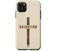 SALVATION - Acts 4:12 No Other Name Cross of Jesus Christ Custodia per iPhone 11 Pro Max