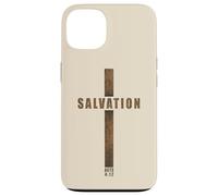 SALVATION - Acts 4:12 No Other Name Cross of Jesus Christ Custodia per iPhone 13