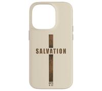 SALVATION - Acts 4:12 No Other Name Cross of Jesus Christ Custodia per iPhone 14 Pro