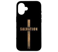 SALVATION - Acts 4:12 No Other Name Cross of Jesus Christ Custodia per iPhone 16