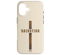 SALVATION - Acts 4:12 No Other Name Cross of Jesus Christ Custodia per iPhone 16