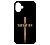 SALVATION - Acts 4:12 No Other Name Cross of Jesus Christ Custodia per iPhone 16 Plus