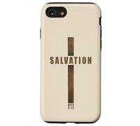 SALVATION - Acts 4:12 No Other Name Cross of Jesus Christ Custodia per iPhone SE (2020) / 7/8