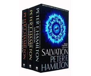 Salvation Sequence Series 3 Books Collection Set By Peter F Hamilton (Salvation, Salvation Lost, [Hardcover] The Saints of Salvation)