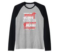 Salvato da Gesù E da Un Incredibile Cardiochirurgo Paziente Maglia con Maniche Raglan
