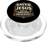 Salvato da Gesù e un incredibile oncologo Doctor Christ Lord PopSockets PopGrip per MagSafe