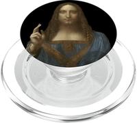 Salvator Mundi di Leonardo da Vinci (1500) PopSockets PopGrip per MagSafe