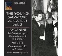 Salvatore Accardo The Young Salvatore Accardo - Volume 2 (CD) Album