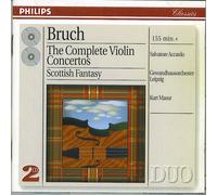 Salvatore Accardo, Violin - Bruch: The Complete Violin Concertos Accardo Masur (UK