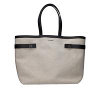 Salvatore Ferragamo Beige Fabric Shoulder Bag