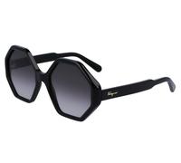 Salvatore Ferragamo Grigio Gradiente Esagonale Donna Sole SF1070S 001 52