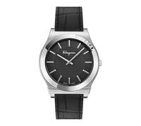 Salvatore Ferragamo Orologio Gancini in Pelle, nero, OS, Ferragamo | Gancini