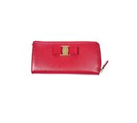 SALVATORE FERRAGAMO - PORTAFOGLIO DONNA 22C124 ROSSO Red U