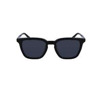 Salvatore Ferragamo Sf1100s Occhiali Da Sole Unisex Nero Squadrato Grigio 52mm