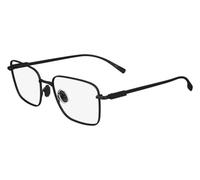 Salvatore Ferragamo SF2231 002 Matte Black Eyewear Man Metallo, Rectangle, 53